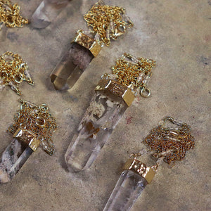 Rose Phantom Wand Necklace