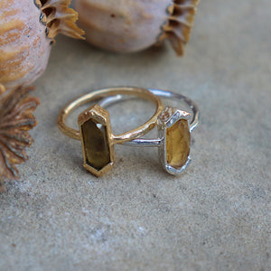 Shine Ring || Citrine
