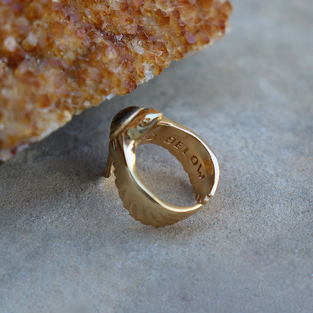 As Above Ring || Citrine