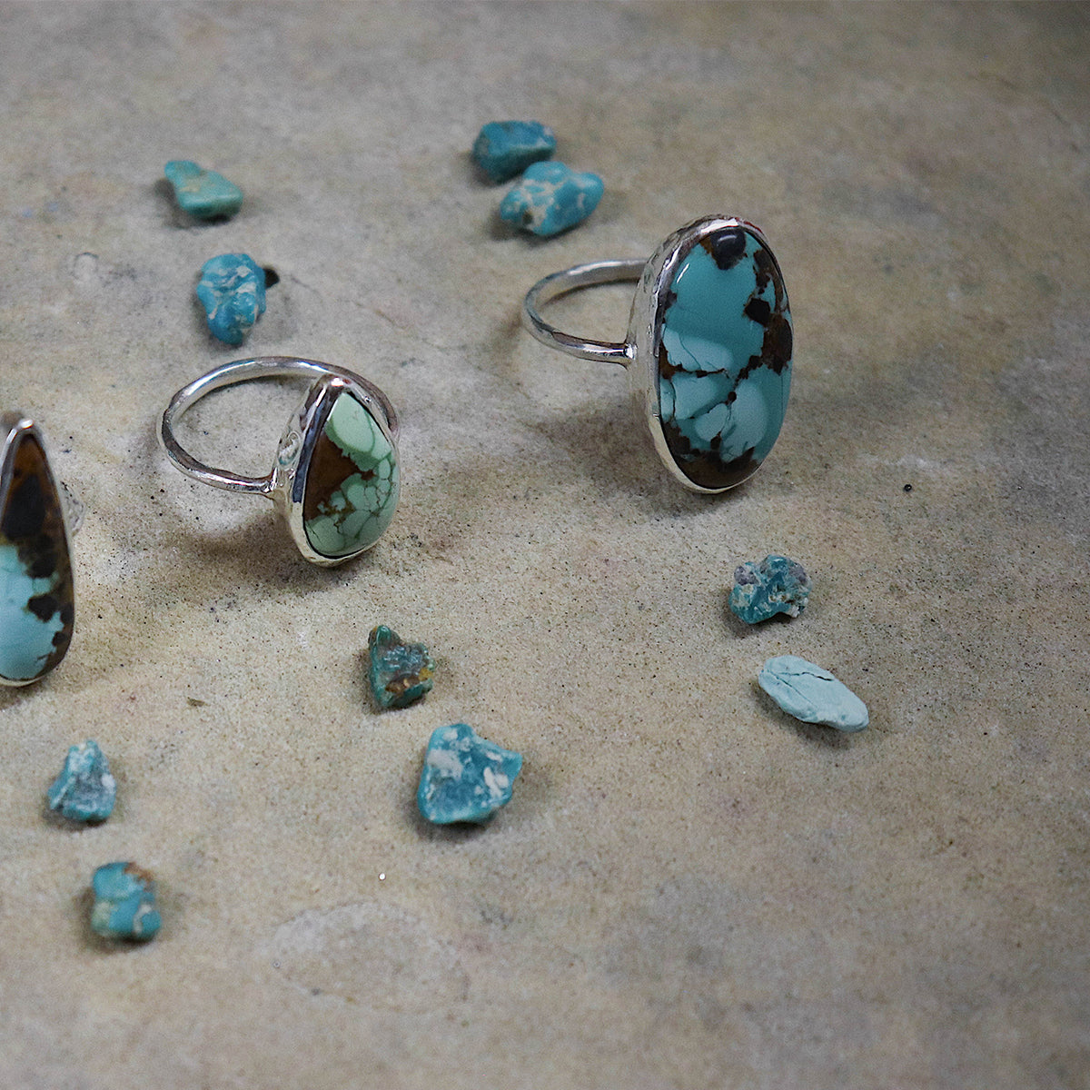 Royston Turquoise Elfin Ring