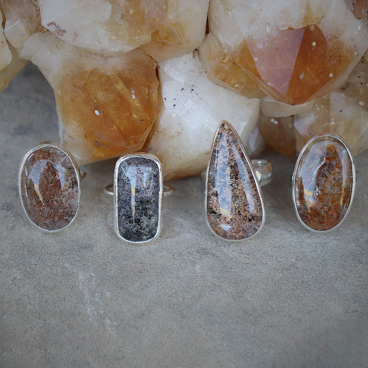 Garden Quartz Elfin Ring