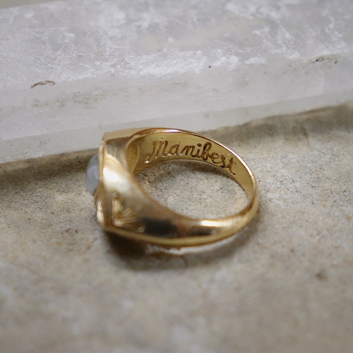 Manifest Ring || Gold