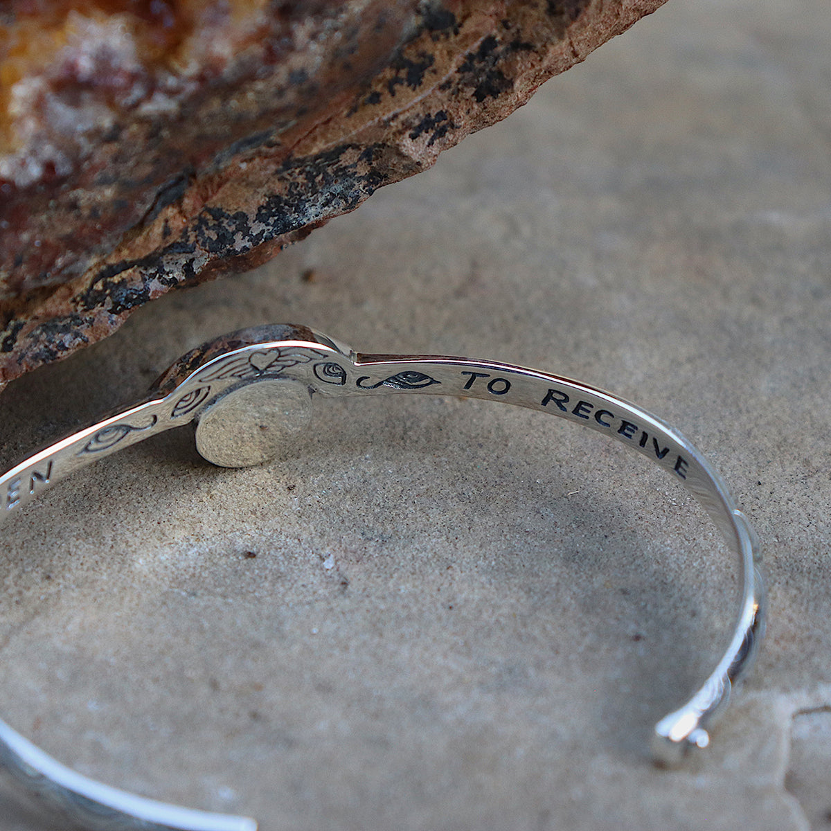 Be Open Cuff || Citrine