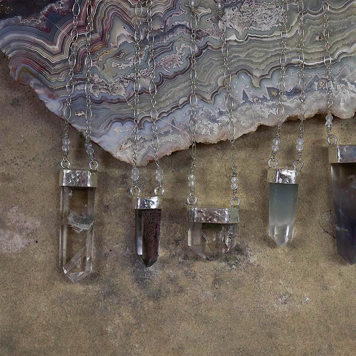 Rose Phantom Wand Necklace