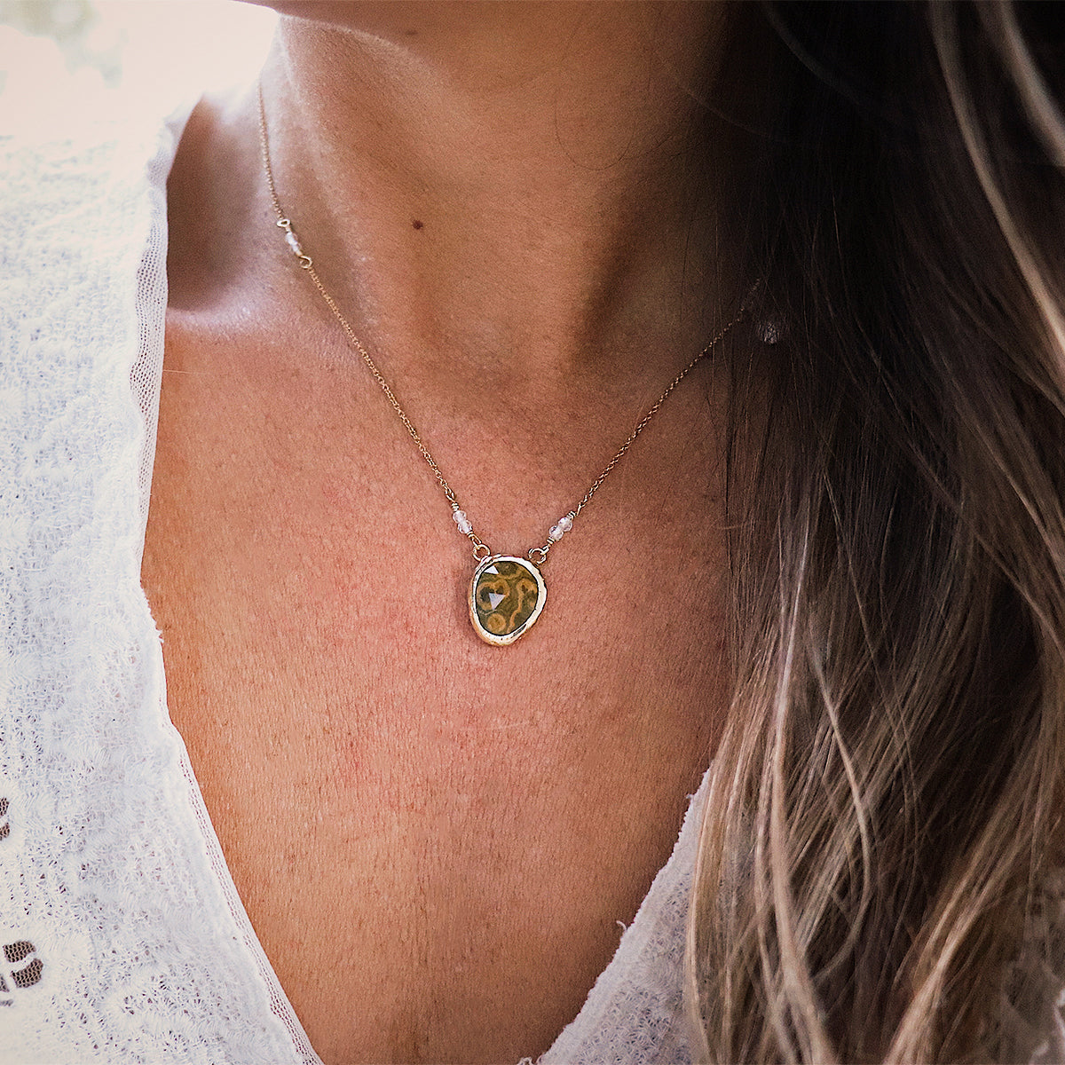 Ocean Jasper Necklace