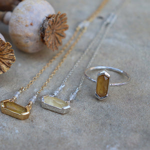 Shine Ring || Citrine