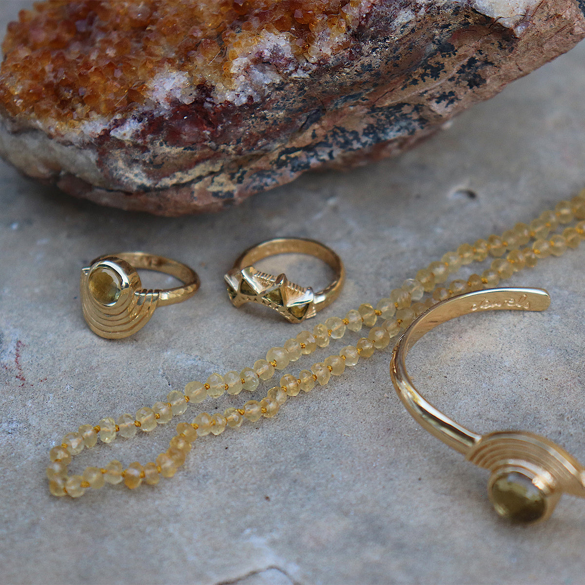 Citrine || Gemstone Necklace