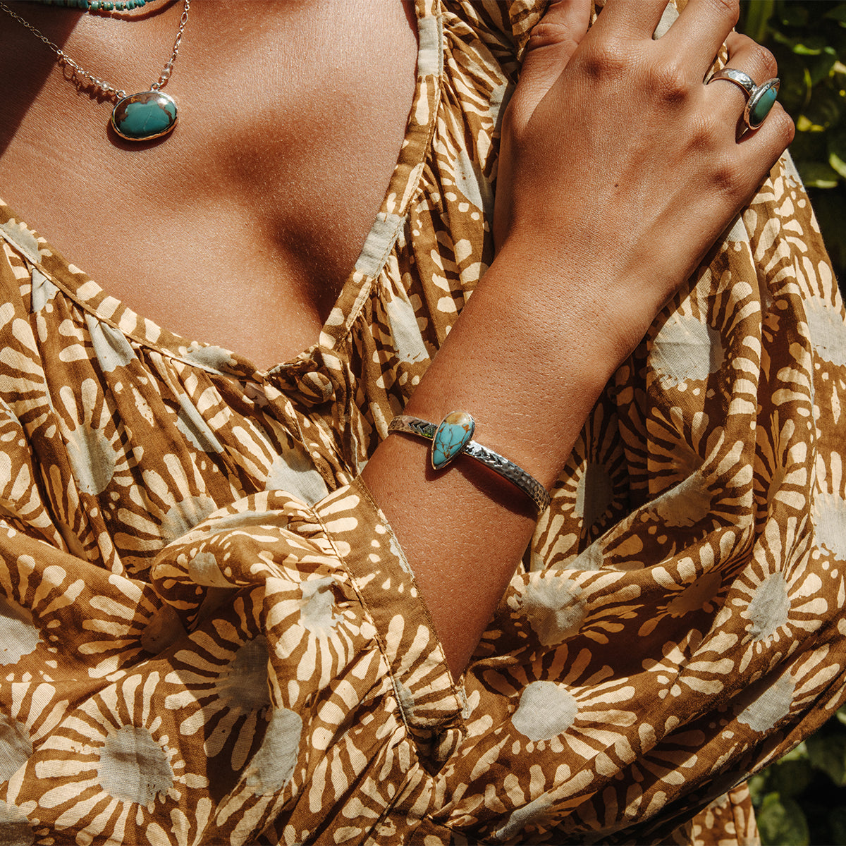 Heirloom Cuff || Royston Turquoise