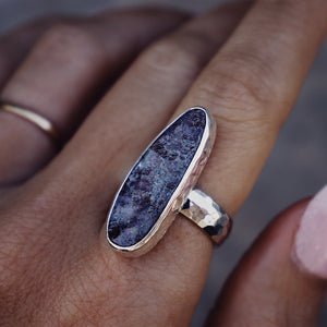 Boulder Opal Ring