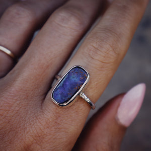 Boulder Opal Elfin Ring