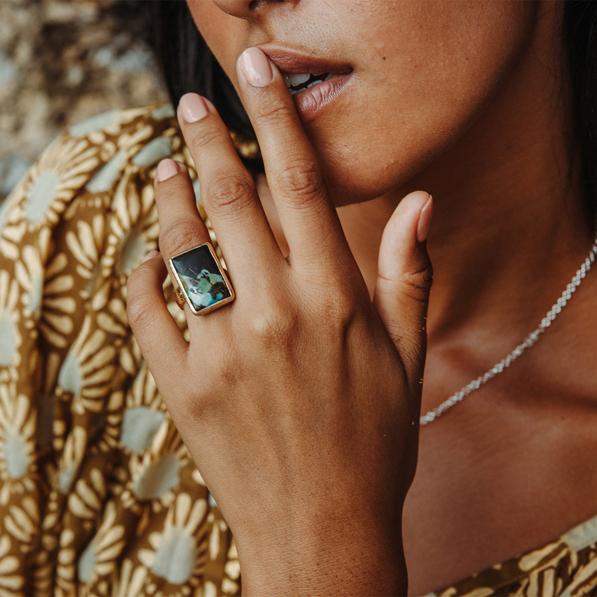 Royston Turquoise Ring