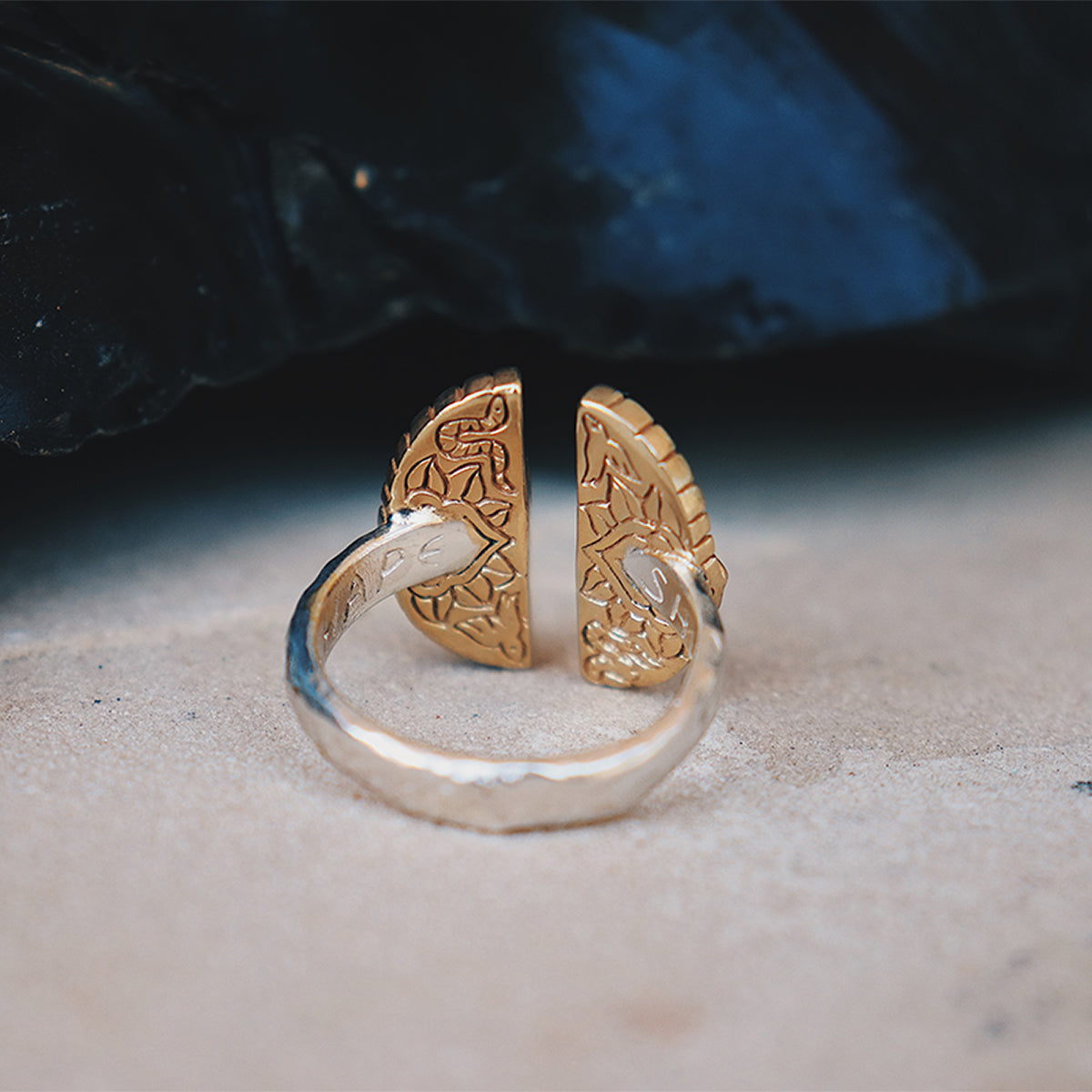 Shape Shift Ring || Obsidian