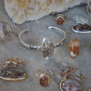 heirloom cuff || Garden Quartz