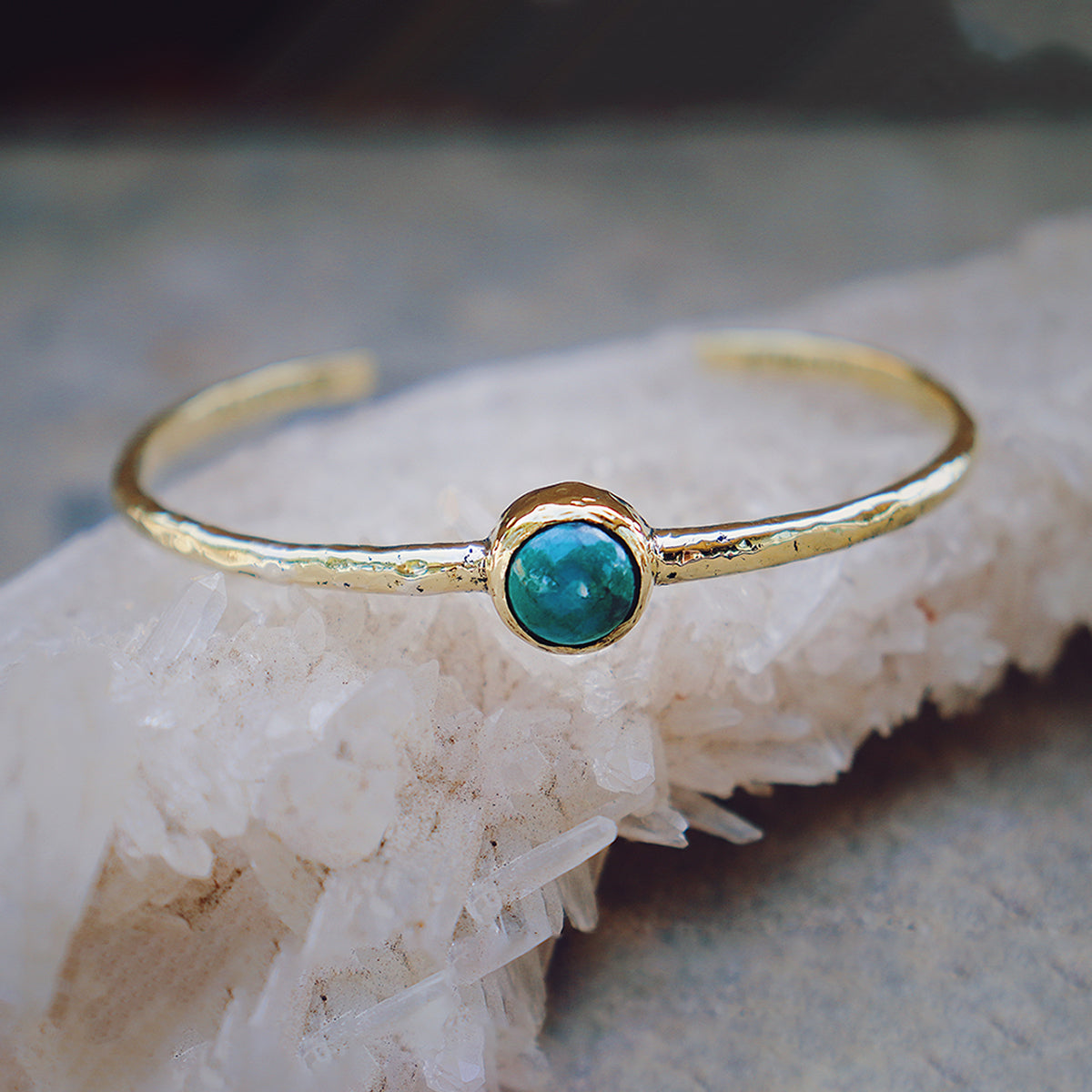 Your Center Cuff || Chrysocolla