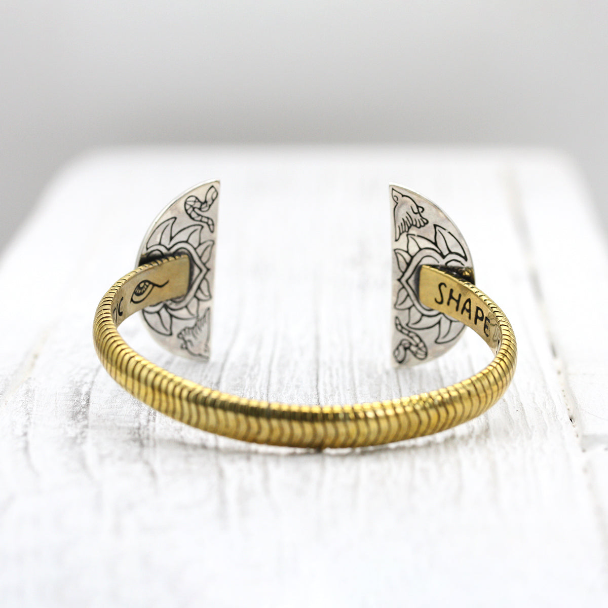 Natural Mystic Cuff || Turquoise