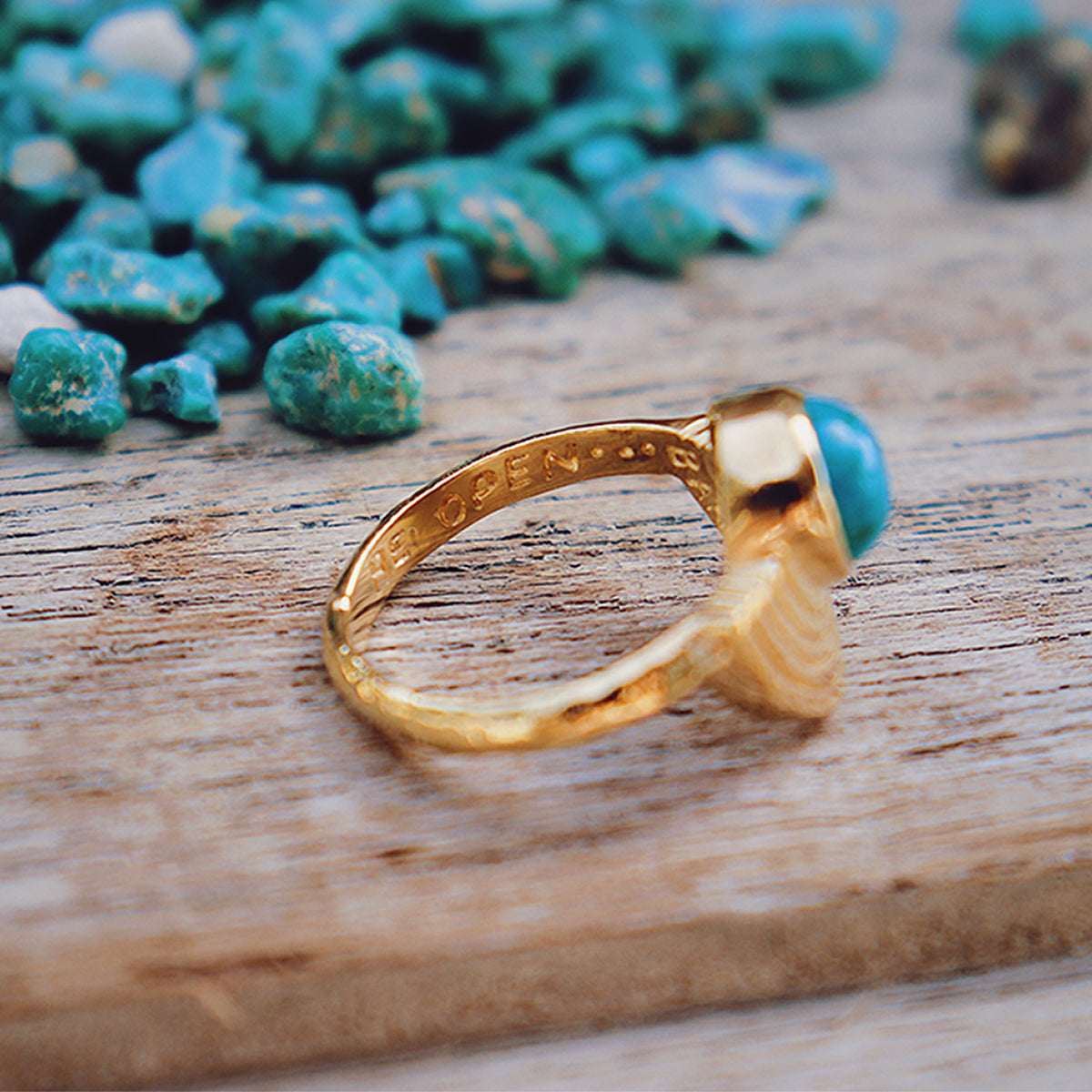 Be Open Ring || Turquoise
