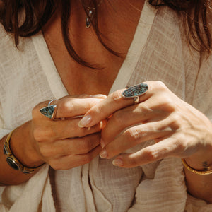 Boulder Opal Ring