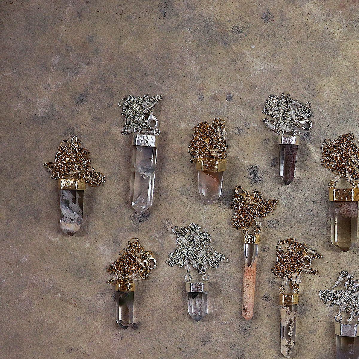 Rose Phantom Wand Necklace