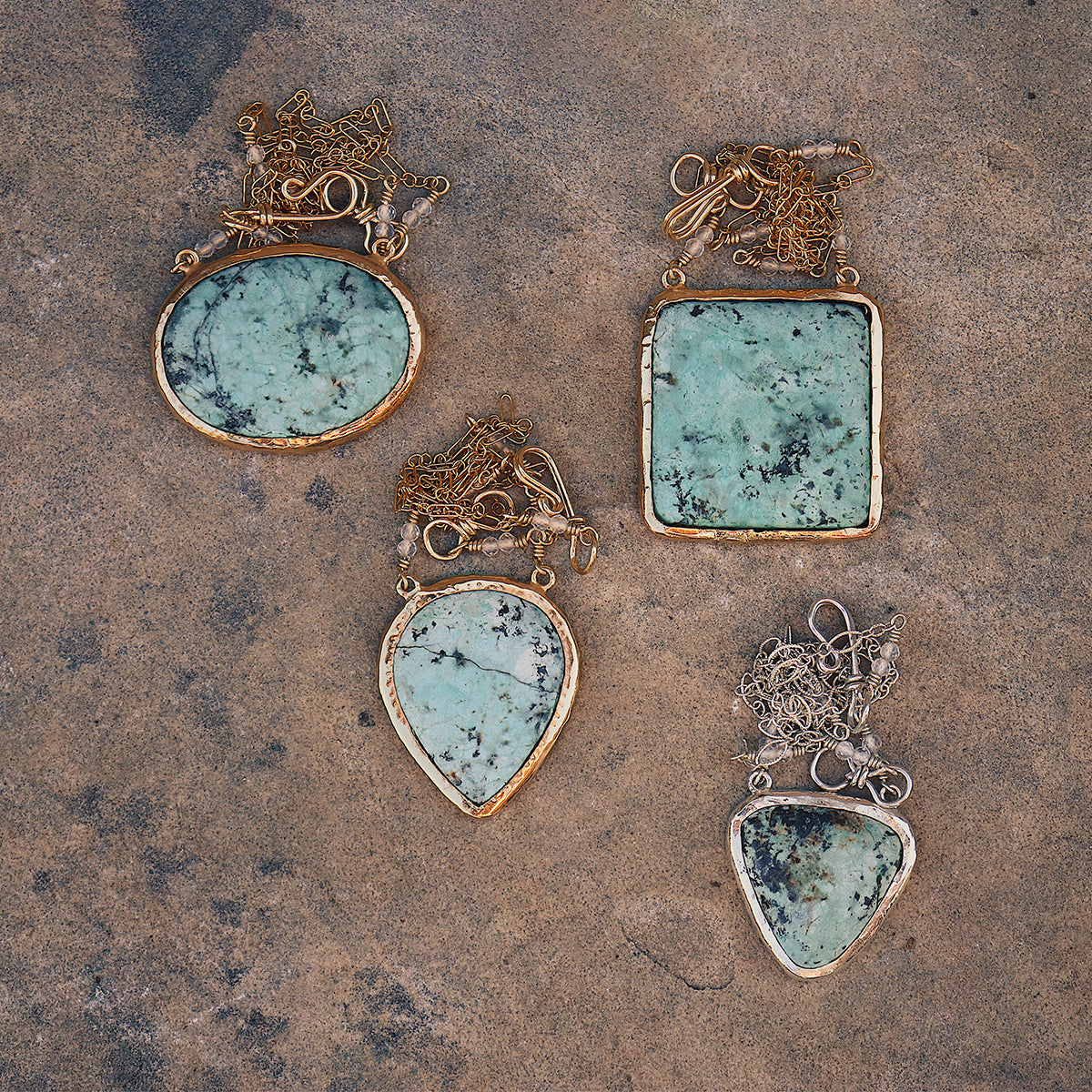 Bedouin Turquoise Necklace