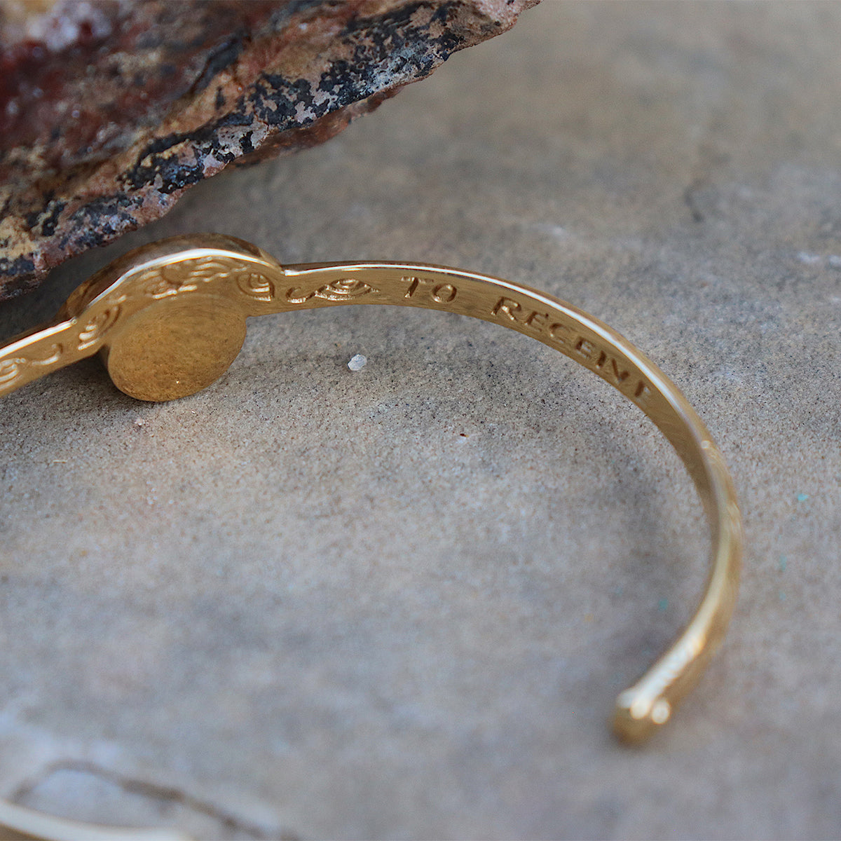 Be Open Cuff || Citrine