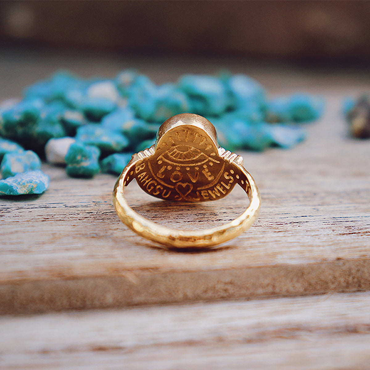 Be Open Ring || Turquoise