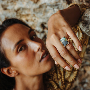 Royston Turquoise Ring