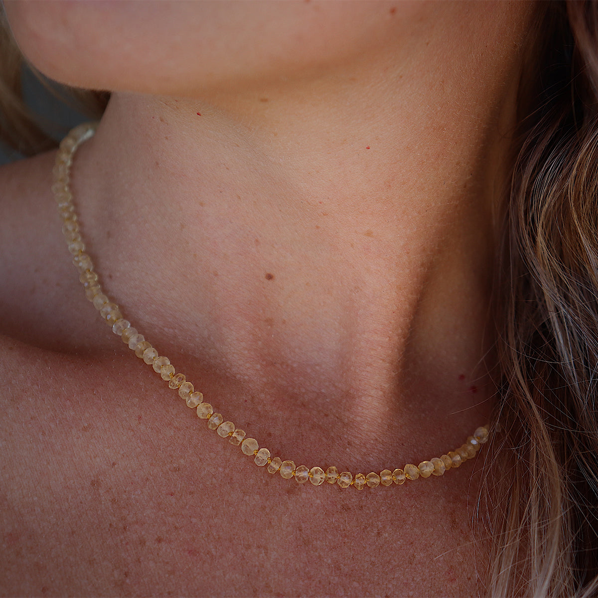 Citrine || Gemstone Necklace