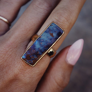 Boulder Opal Ring