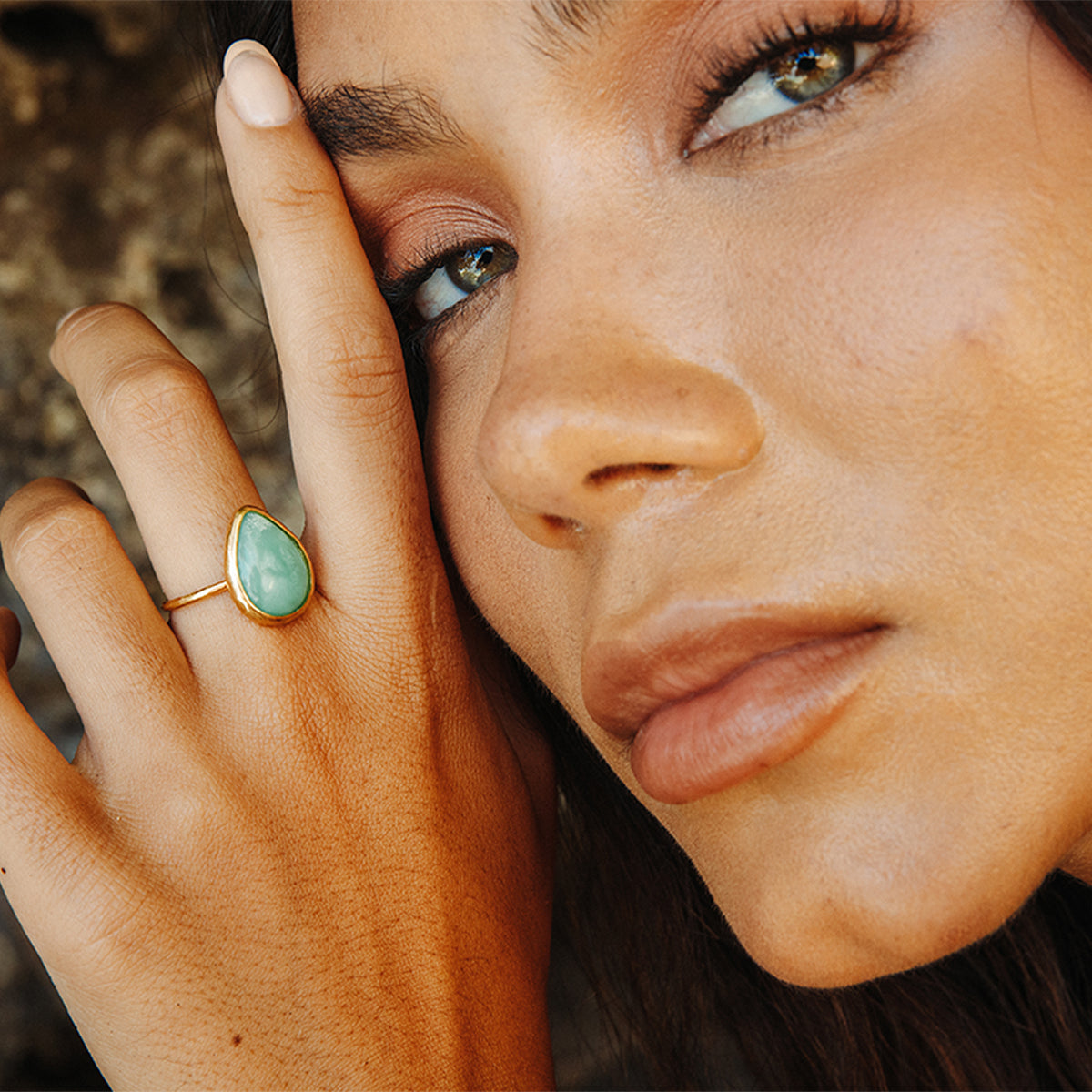 Chrysoprase Elfin Ring