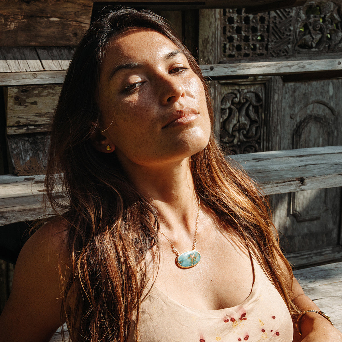 Copper Chrysocolla Necklace