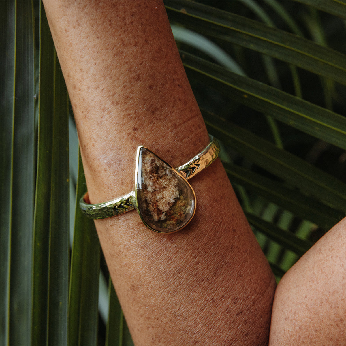 heirloom cuff || Garden Quartz