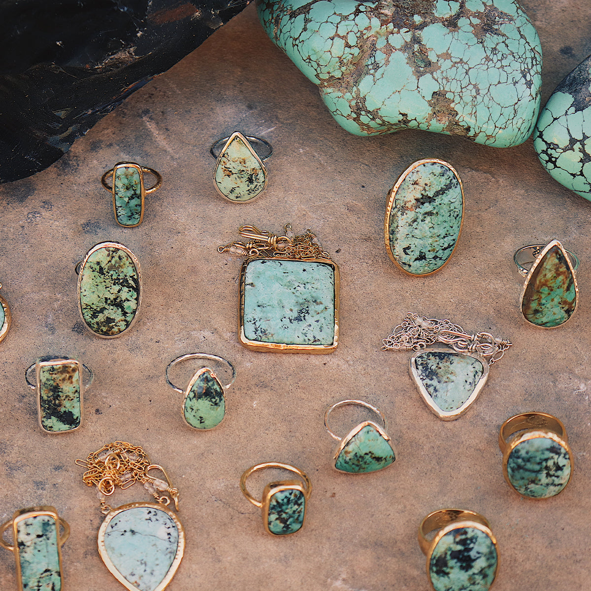 Bedouin Turquoise Necklace