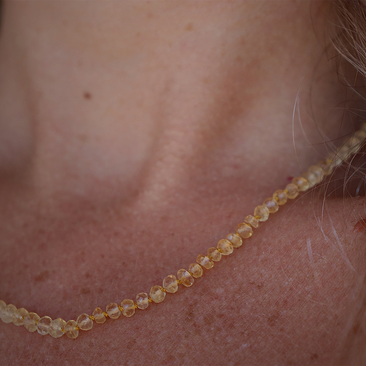 Citrine || Gemstone Necklace
