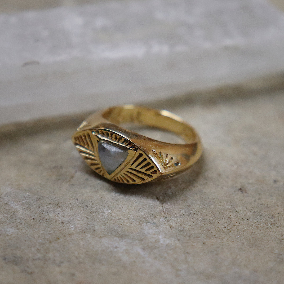Manifest Ring || Gold