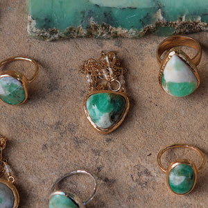 Emerald Quartz Necklace