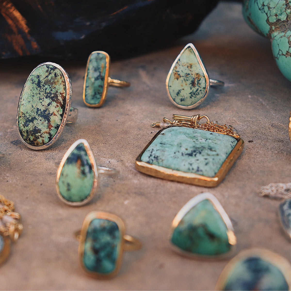 Bedouin Turquoise Necklace