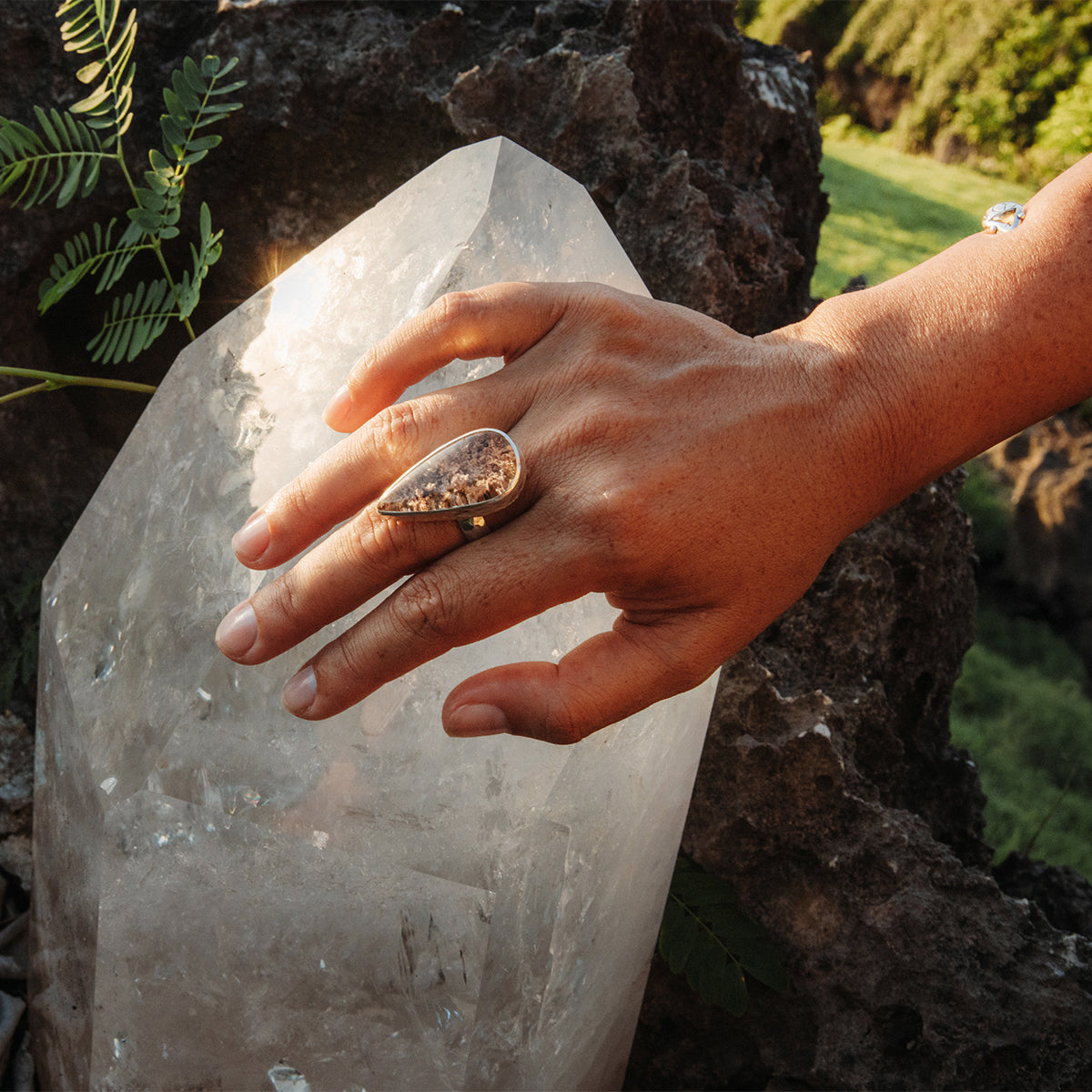 Garden Quartz Ring