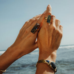 Boulder Opal Ring