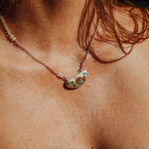 Copper Chrysocolla Necklace