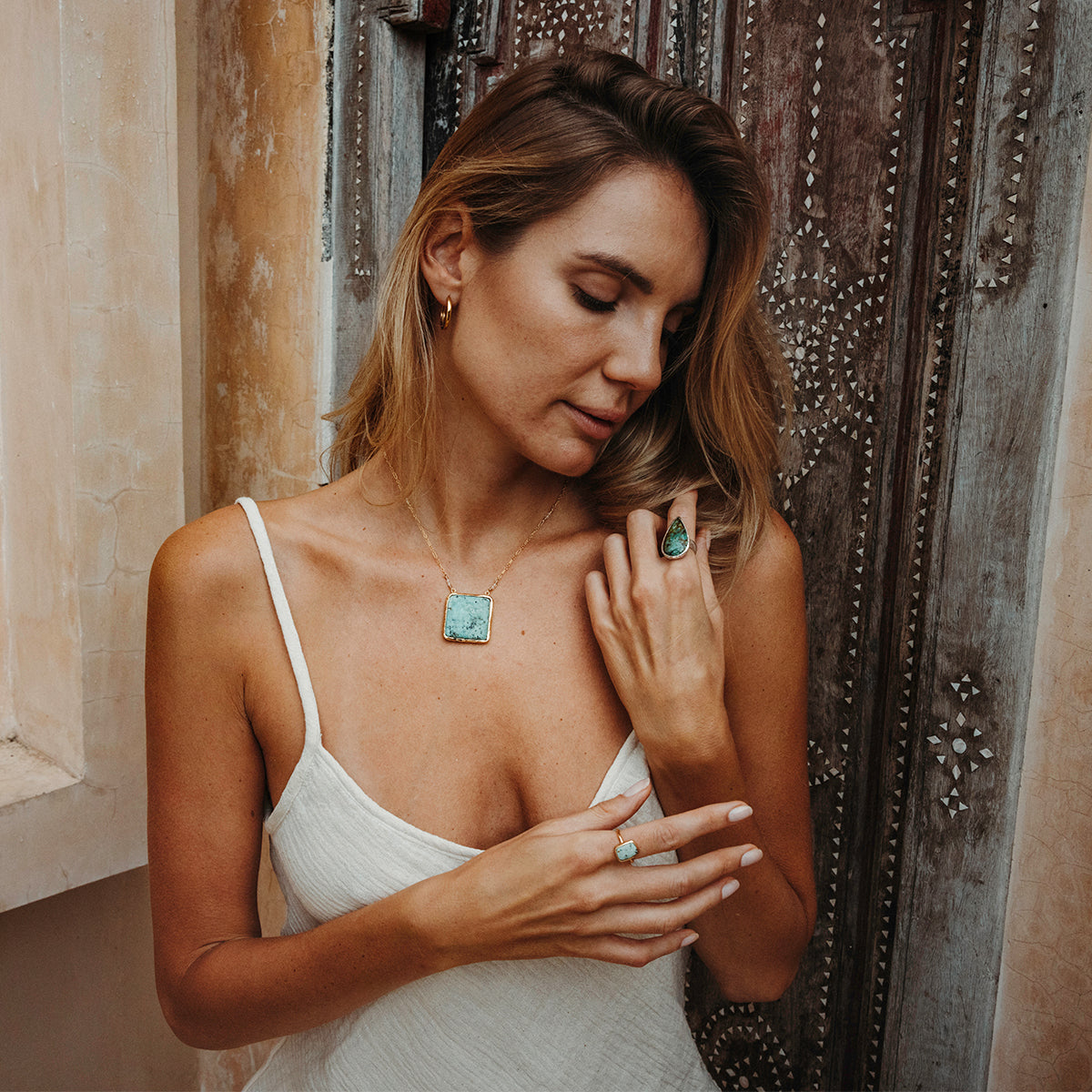 Bedouin Turquoise Necklace