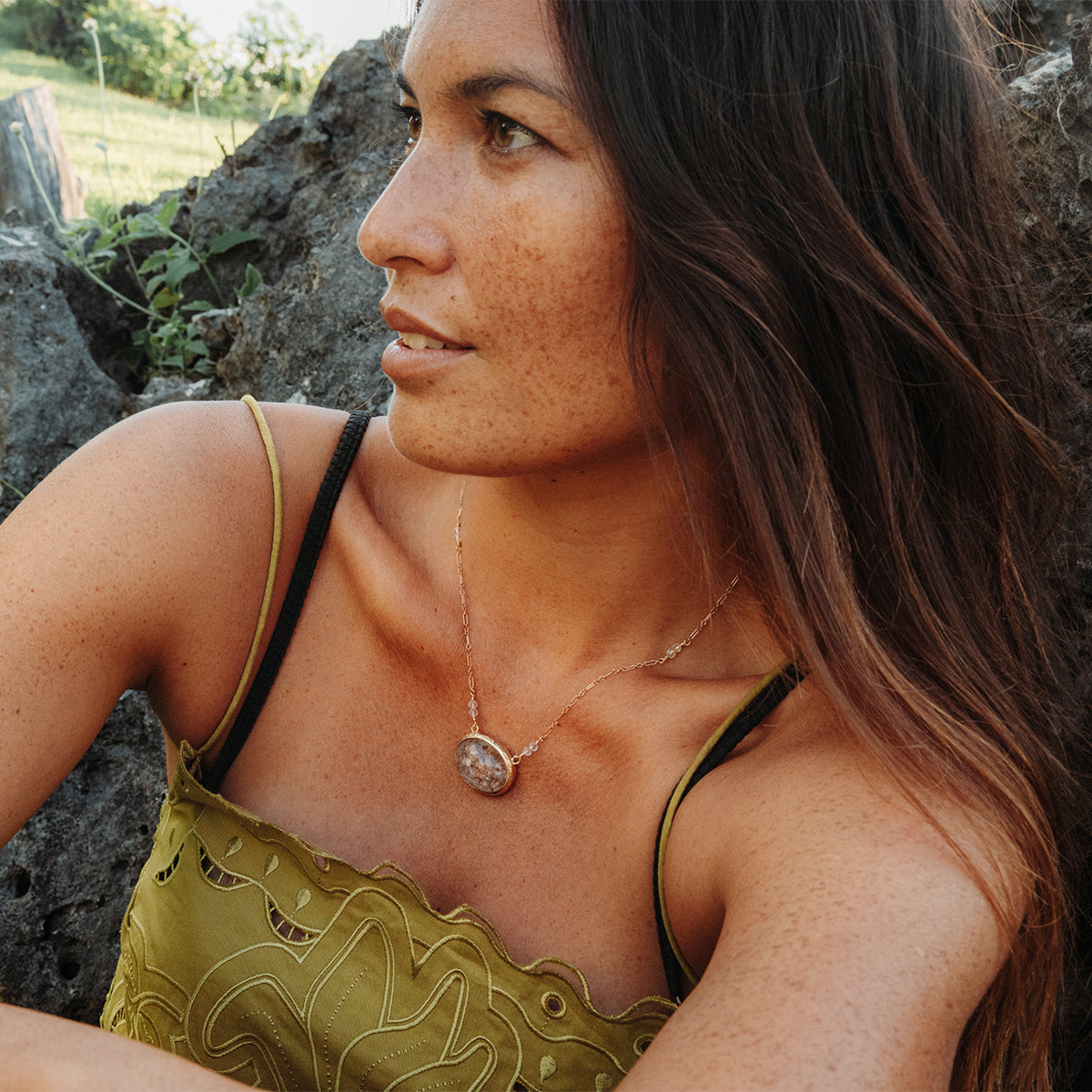 Garden Quartz Necklace
