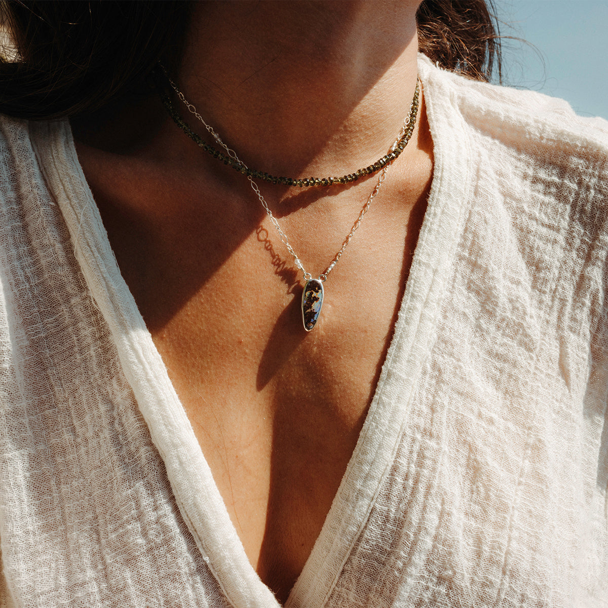 Boulder Opal Necklace