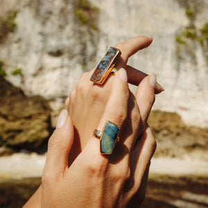 Boulder Opal Ring