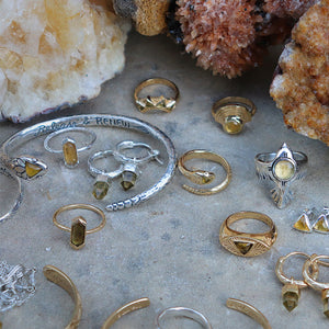Shine Ring || Citrine