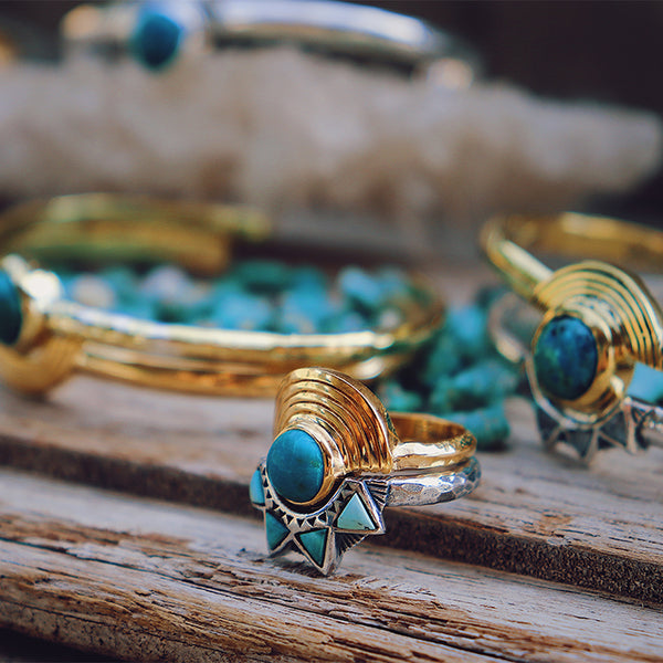 Be Open Ring || Turquoise - Bahgsu