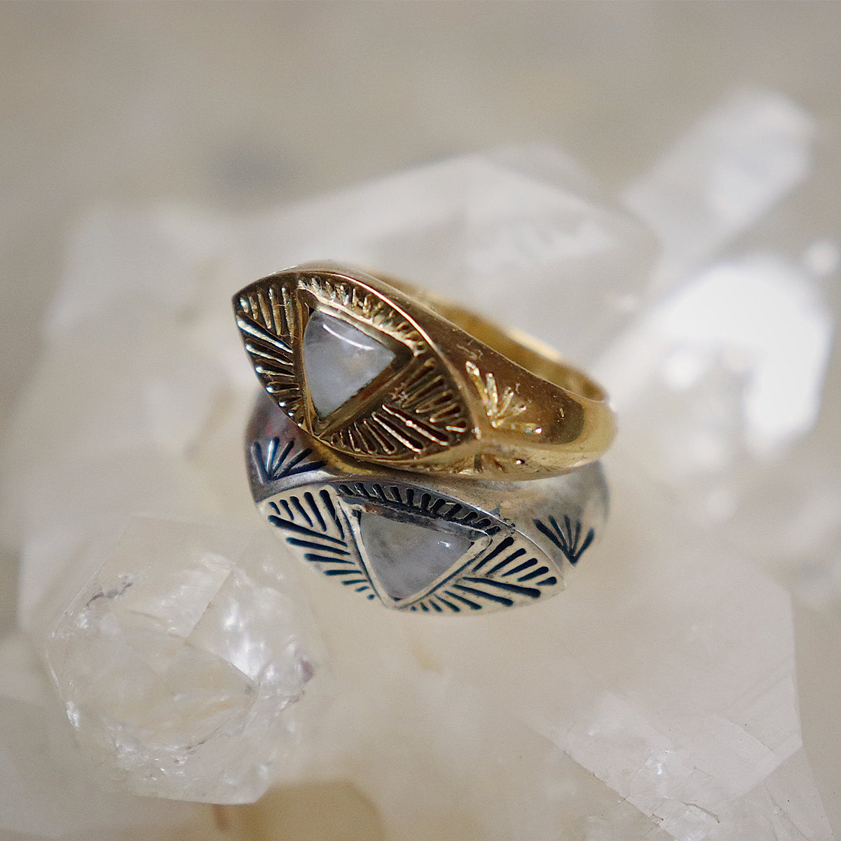 Manifest Ring || Gold