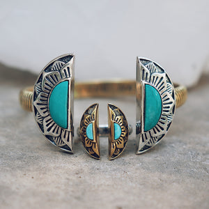 Natural Mystic Ring || Turquoise