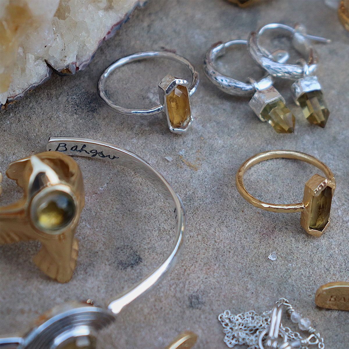 Shine Ring || Citrine