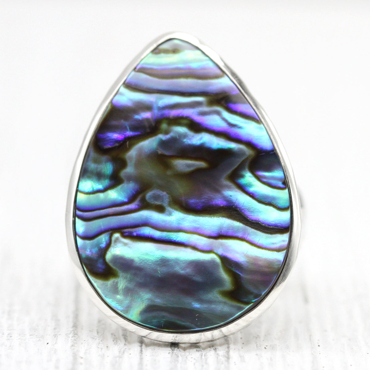 Paua Shell  Ring