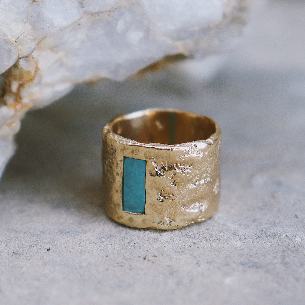 Intuition Ring || Turquoise -custom order